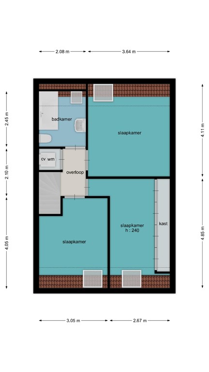 mediumsize floorplan
